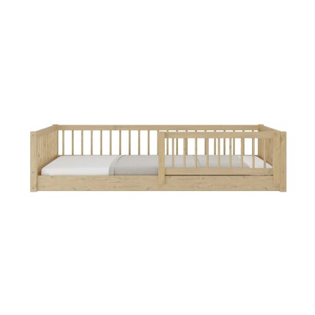 CAMA MADERA NATURAL-BEIGE FARM