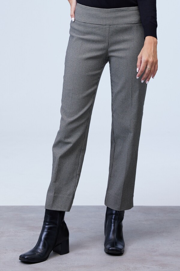 Pantalon Gales NEGRO/BEIGE