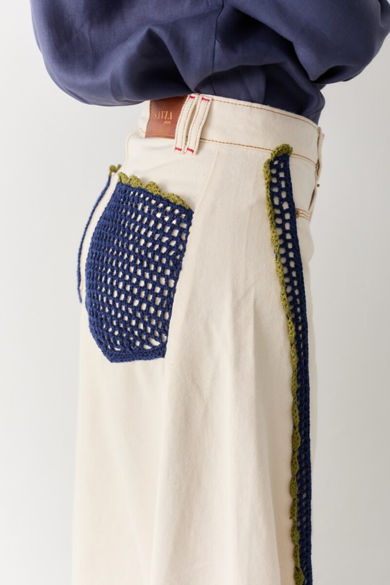 PRE VENTA JEAN WIDE XL RED Crudo