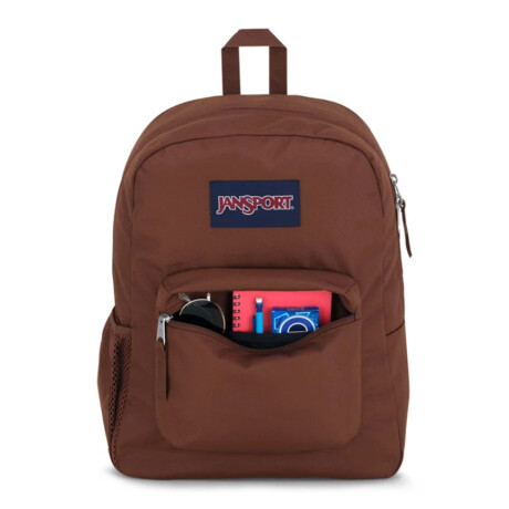MOCHILA JANSPORT CROSS TOWN BASIC BROWN 0