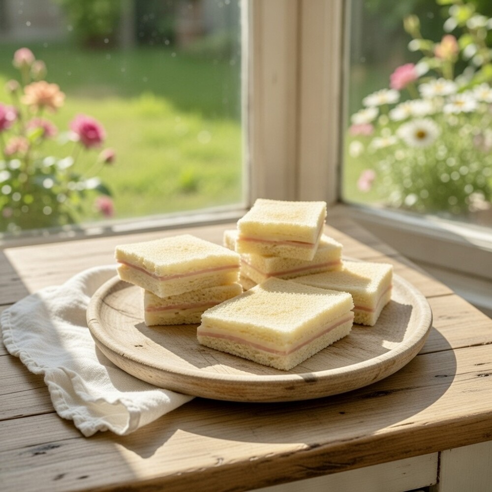 6 Sándwiches de Jamón y Queso 6 Sándwiches de Jamón y Queso