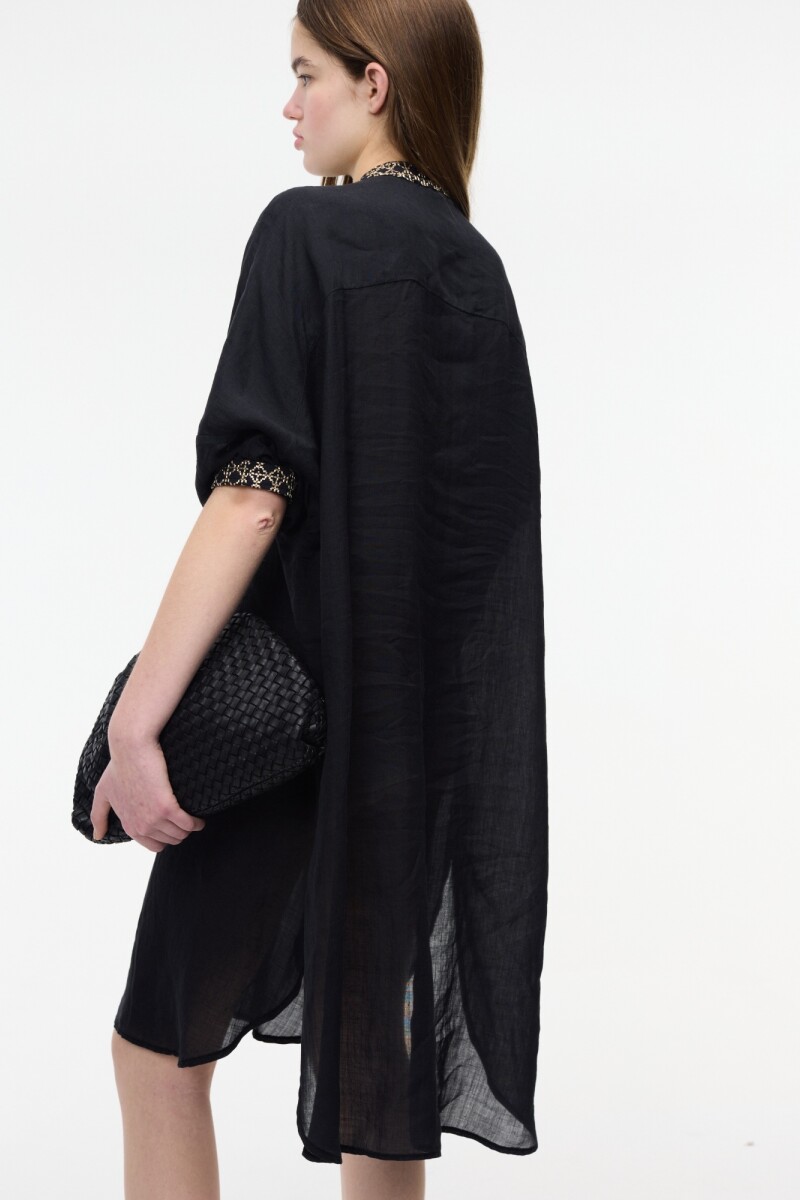 VESTIDO TÚNICA Negro