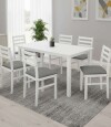 Juego de Comedor 6 sillas New Starter Blanco