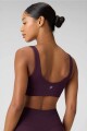Bra Deportivo Sleek Seamless Low Impact Mujer Oxblood