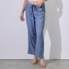 Pantalon Lino AZUL