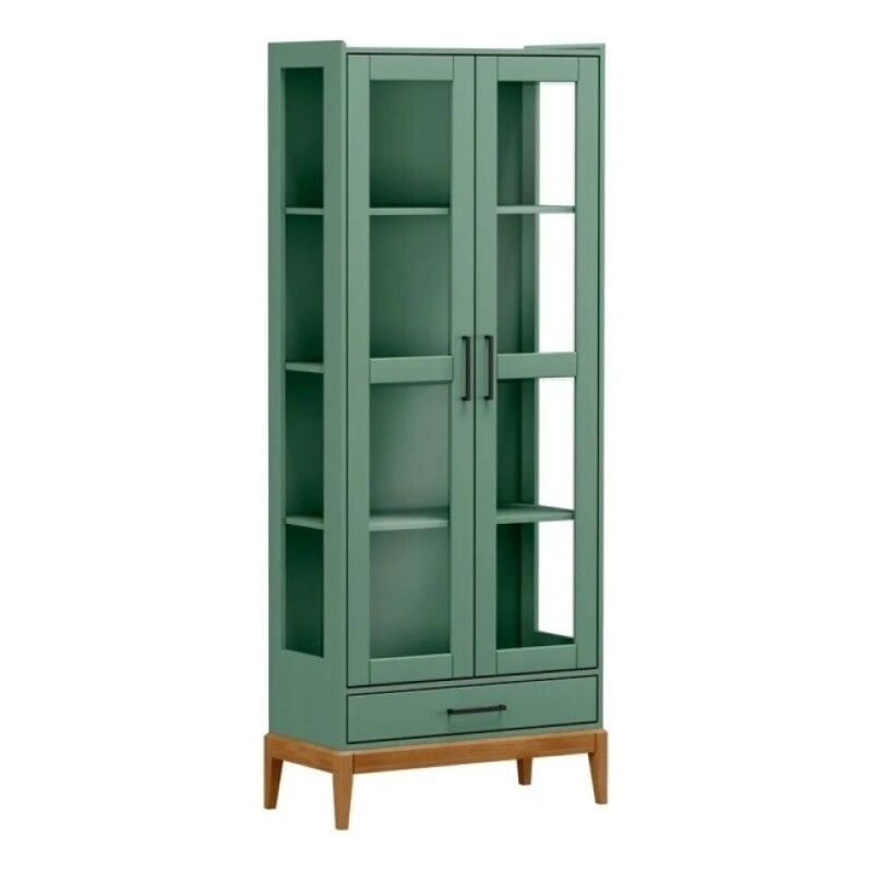 Vitrina Milao 2 Puertas 1 Cajon Green-freijo 2915gf Vitrina Milao 2 Puertas 1 Cajon Green-freijo 2915gf