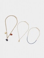 Set De Collares Con Elefantes multicolor