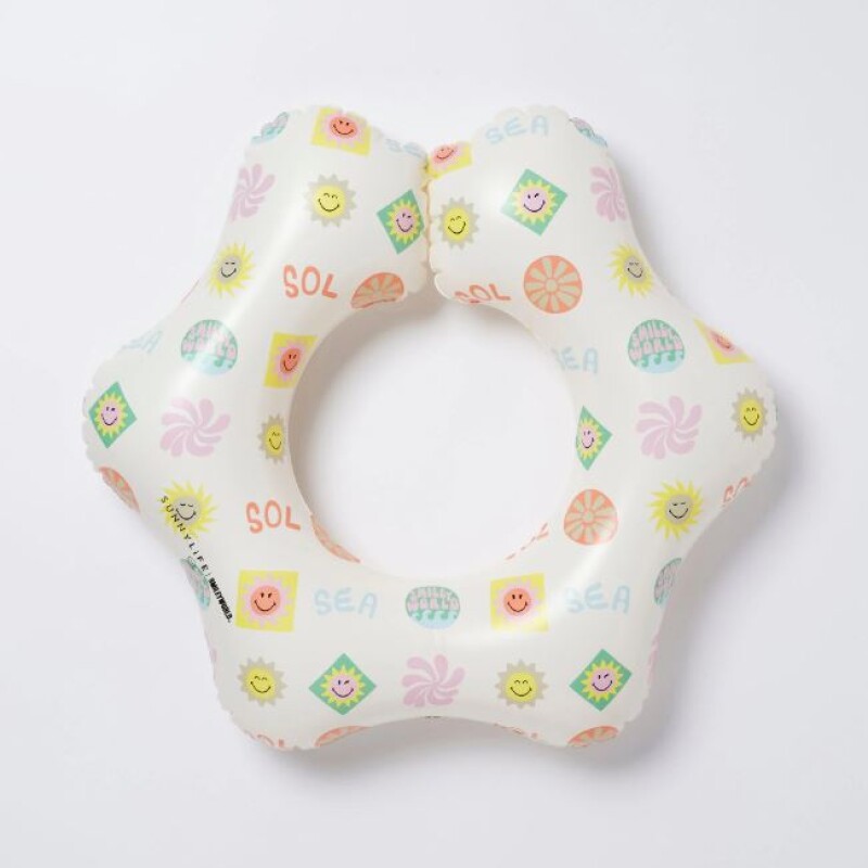 Inflable flotador para chicos SMILEY World Sol Sea