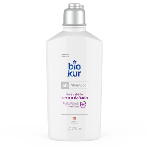 Shampoo Biokur 240 ml Seco o dañado