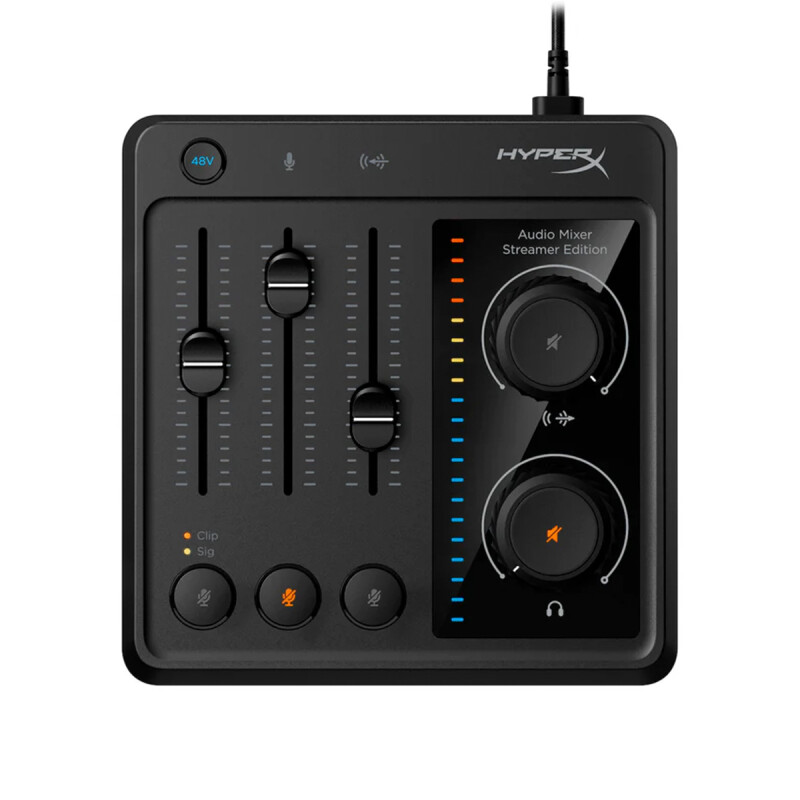 Mezclador de Audio HyperX Mixer Black Mezclador de Audio HyperX Mixer Black