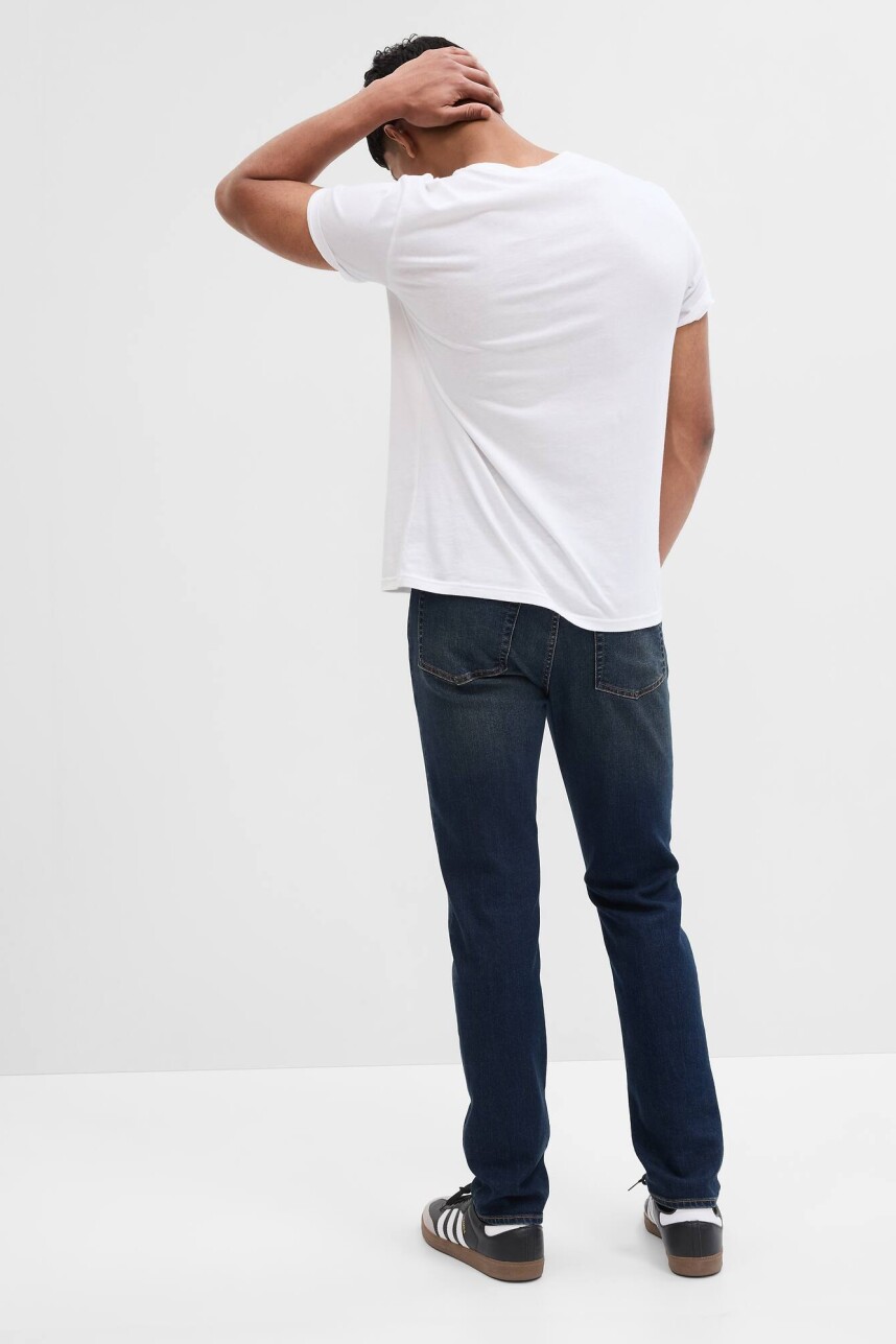 Jean Slim Soft Hombre Dark Wash