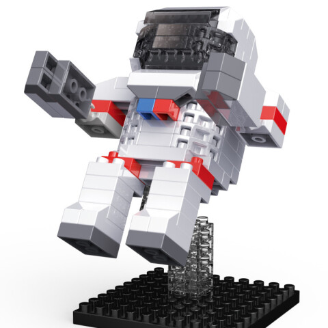 BLOQUES DE CONSTRUCCIÓN (ASTRONAUTA EN GRAVEDAD INFERIOR/128 PIEZAS) BLOQUES DE CONSTRUCCIÓN (ASTRONAUTA EN GRAVEDAD INFERIOR/128 PIEZAS)
