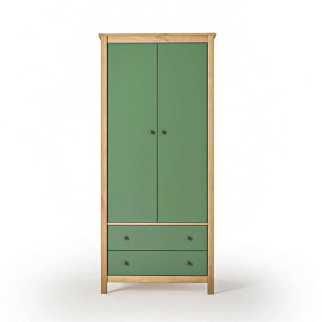 Ropero 2 Puertas 2 Cajones Mari Verde