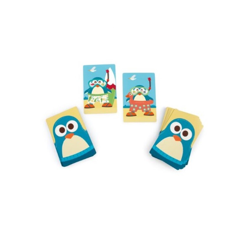Puzzle Juego Compacto – Pingüinos 3 en 1 JUEGO PENGUIN MATCH