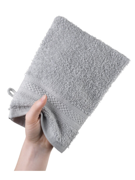 Manopla de baño UPPSALA 14x20 gris claro Manopla de baño UPPSALA 14x20 gris claro