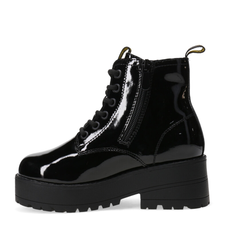Bota de Niña Mini Miss Carol Myrdal Gris - Negro