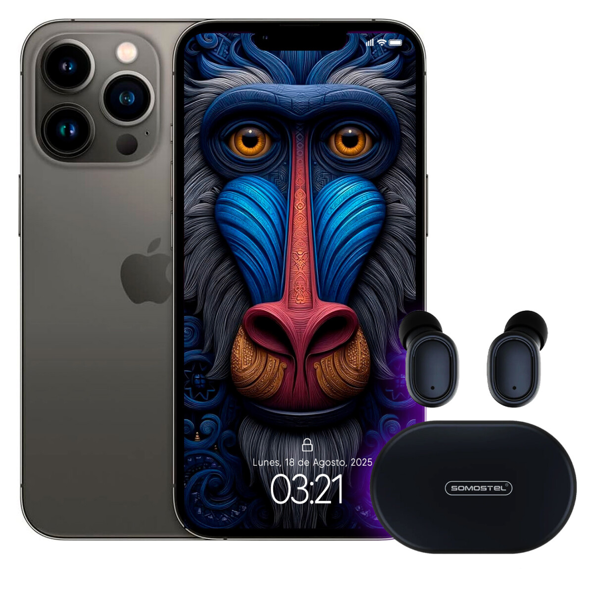 Iphone 13 Pro Max 128 Gb  + Regalo  - NEGRO 