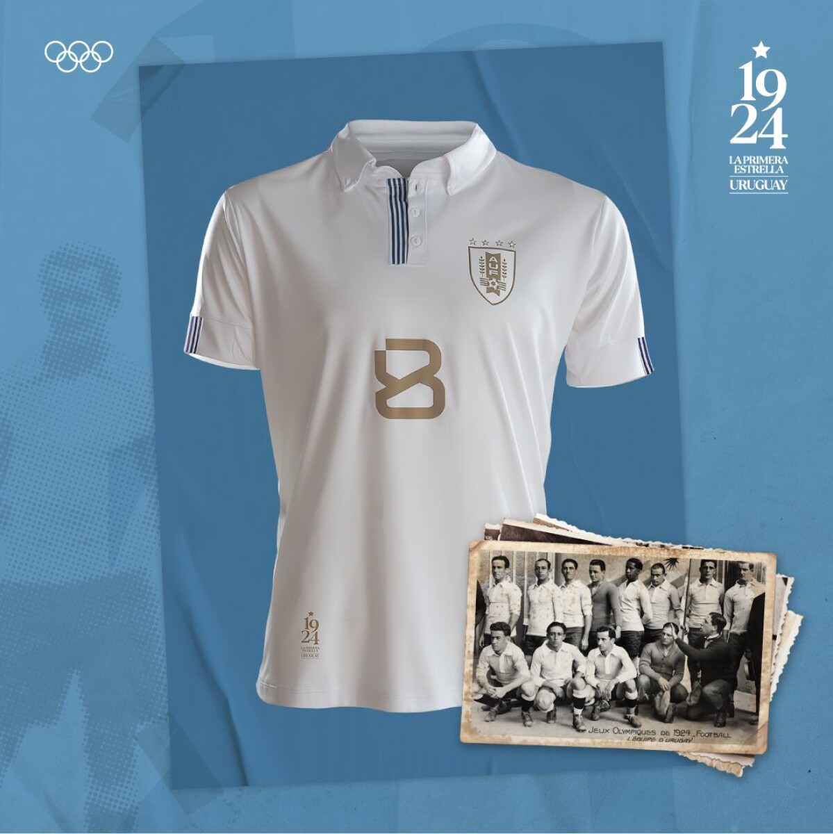 Camiseta Homenaje a Campeones Olímpicos 1924 