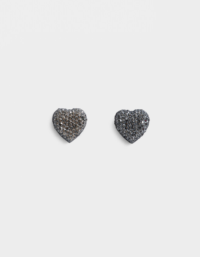 Aros Pasantes Con strass Aros Pasantes Con Strass - Dorado