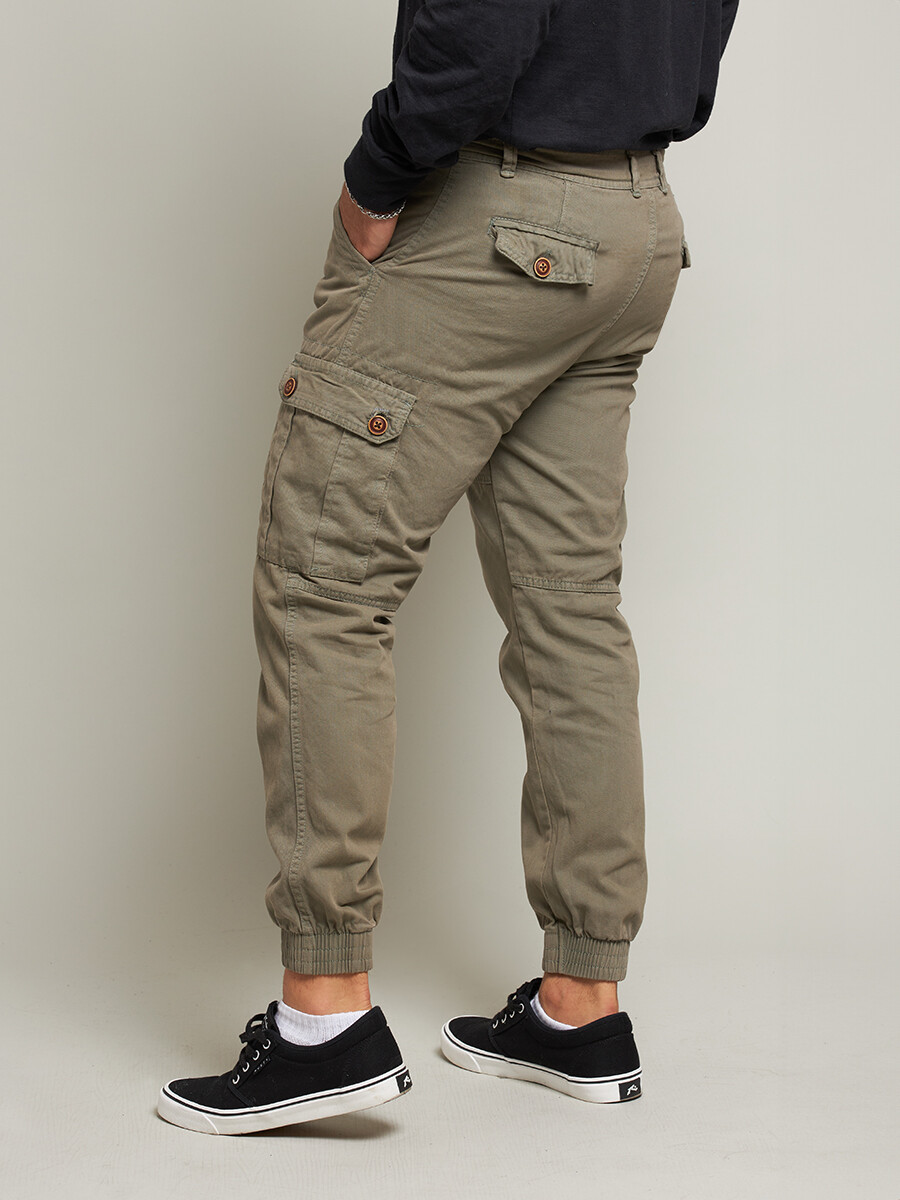 PANTALON CARGO VISUND DIXIE Gris