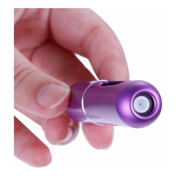 Frasco Mini Botella Recargable De Perfume Portátil X 5 Variante Color Violeta