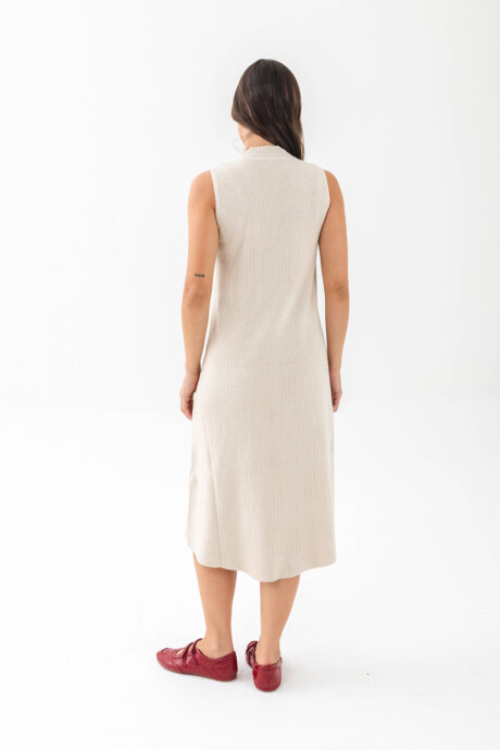 Vestido Diana Beige