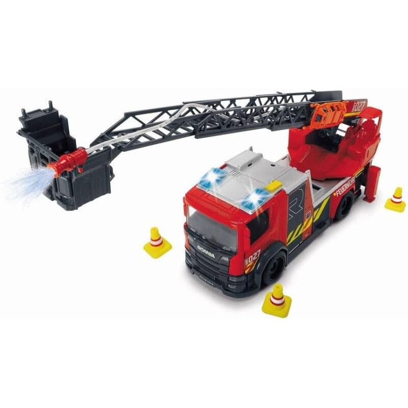 Patrulla de bomberos Dickie Scania 35cm Patrulla de bomberos Dickie Scania 35cm