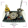 SET CAFÉ X 3 Plateado