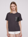 Remera Daboz Gris Oscuro