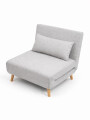Sofá Cama, 1 Plaza Marie Gris Medio