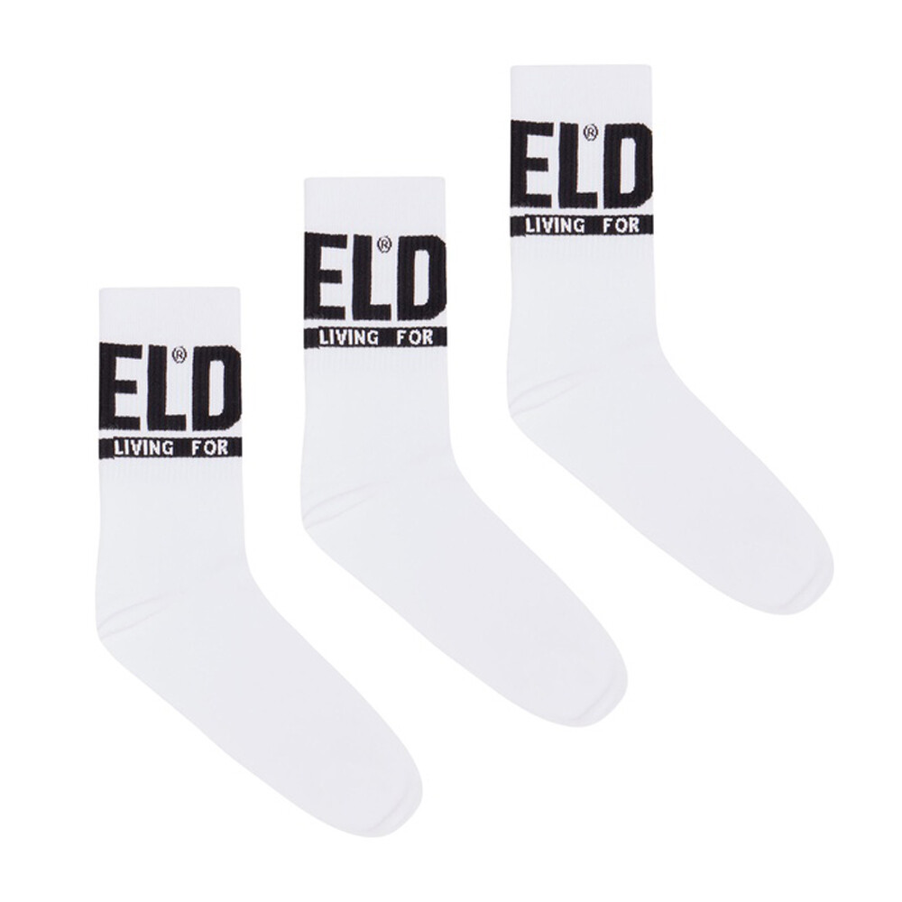 Medias Para Hombre Skm-Ray-3 Pack Blanco
