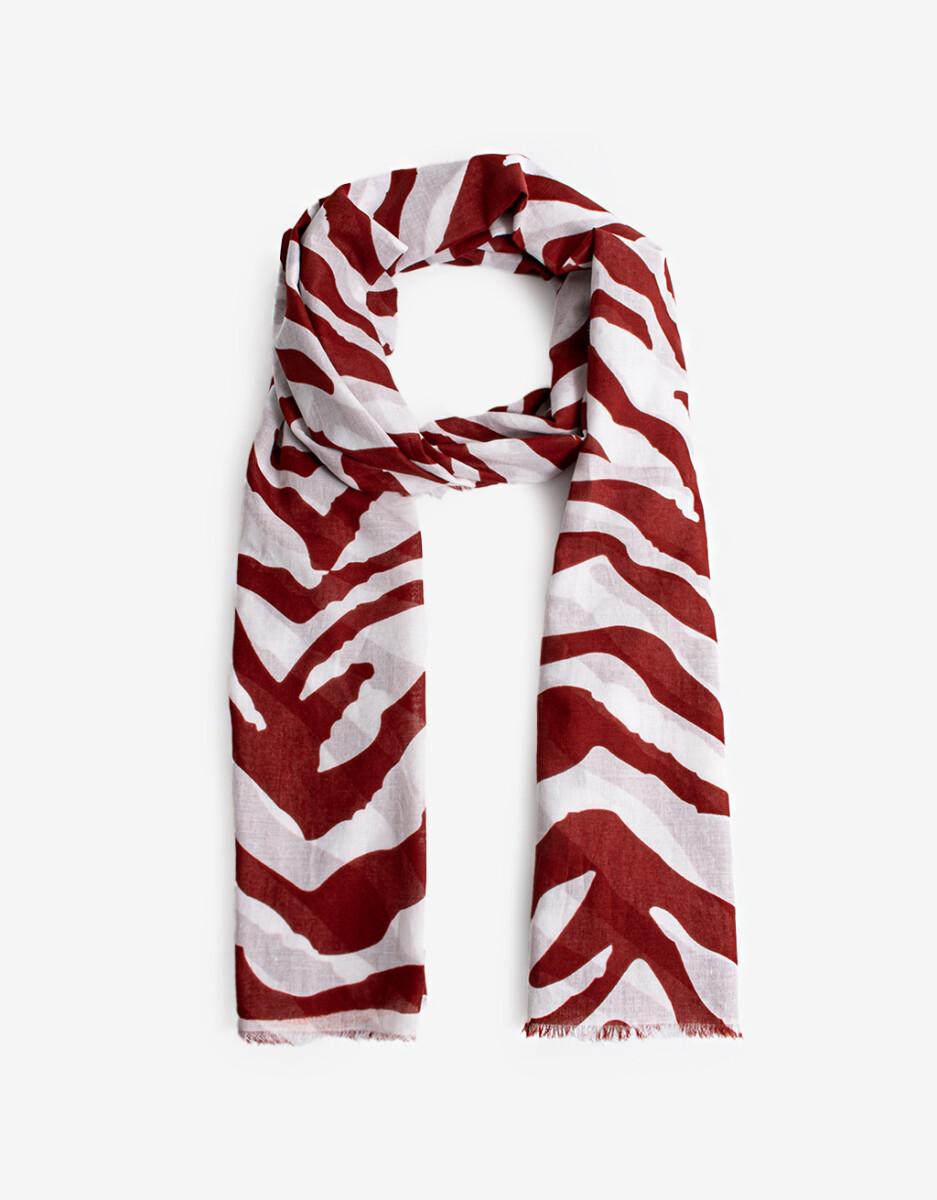 Pashmina Algodón Animal Print 