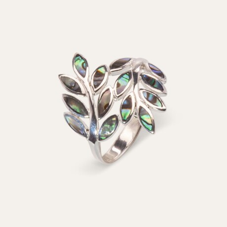 Anillo Leaves Abalón - Plata 925 Anillo Leaves Abalón - Plata 925