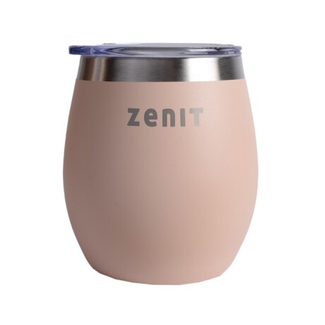 Mate Zenit Con Tapa Acero Inoxidable 240ML ROSA