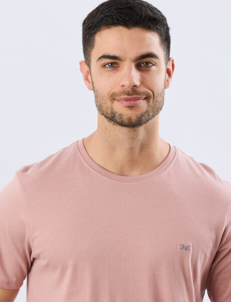 REMERA BÁSICA DE ALGODÓN Rosa