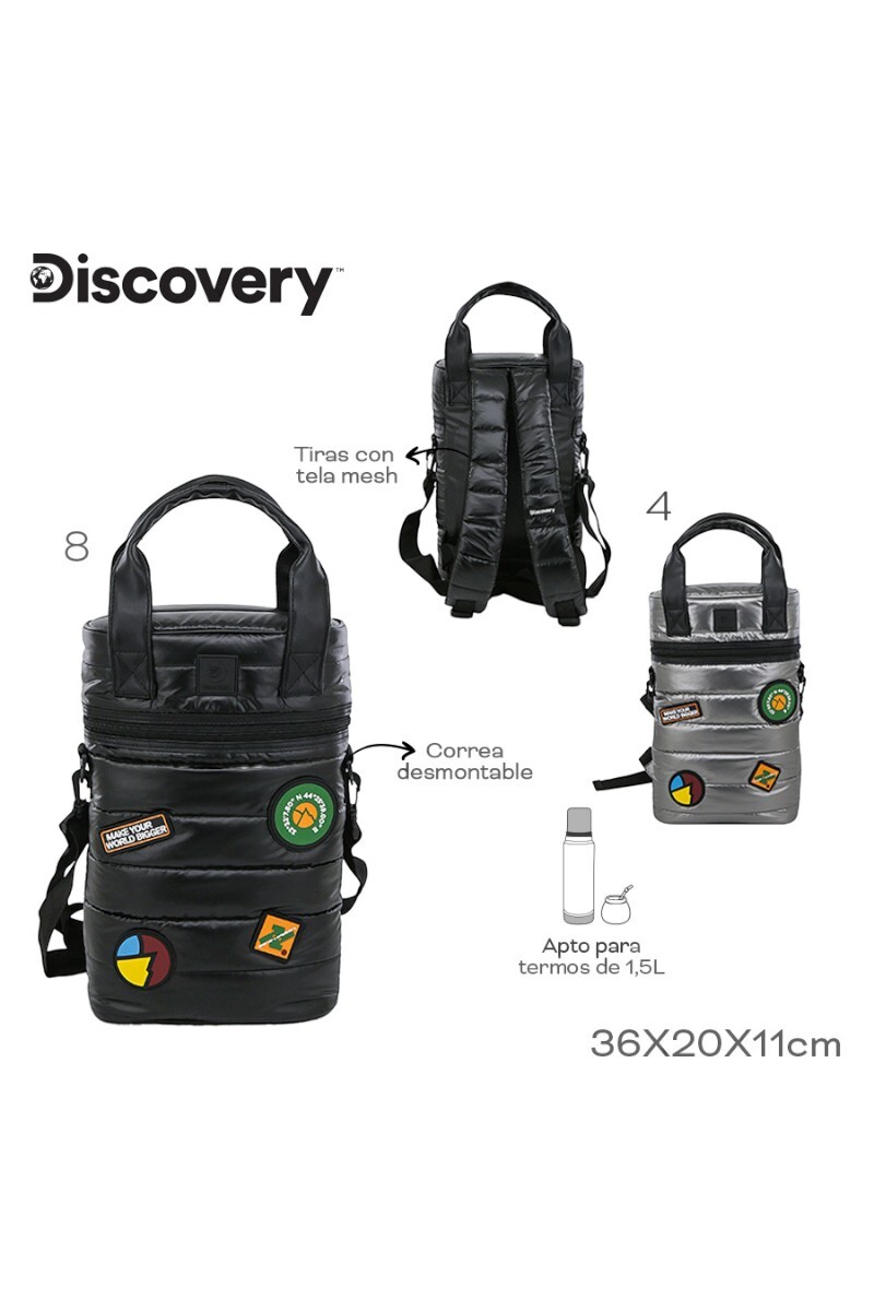 Mochila matera Discovery Negro