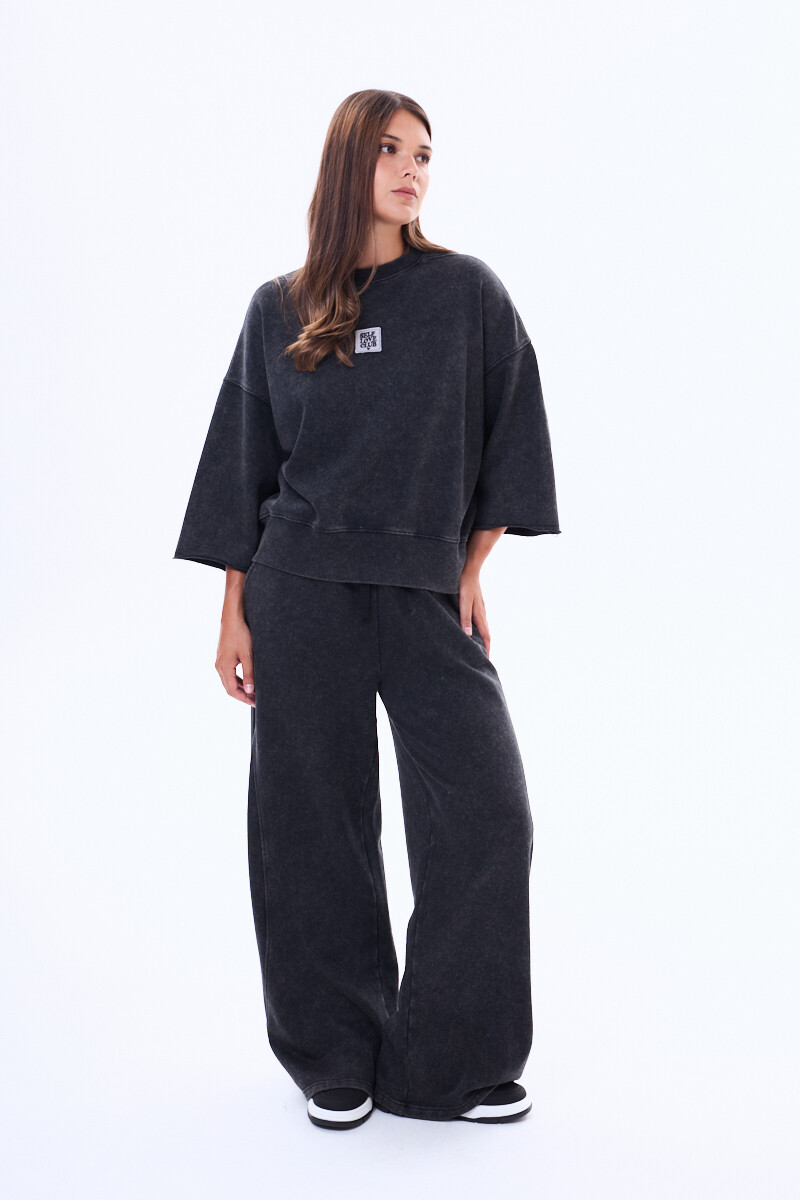 Pantalon felpa Salento Negro