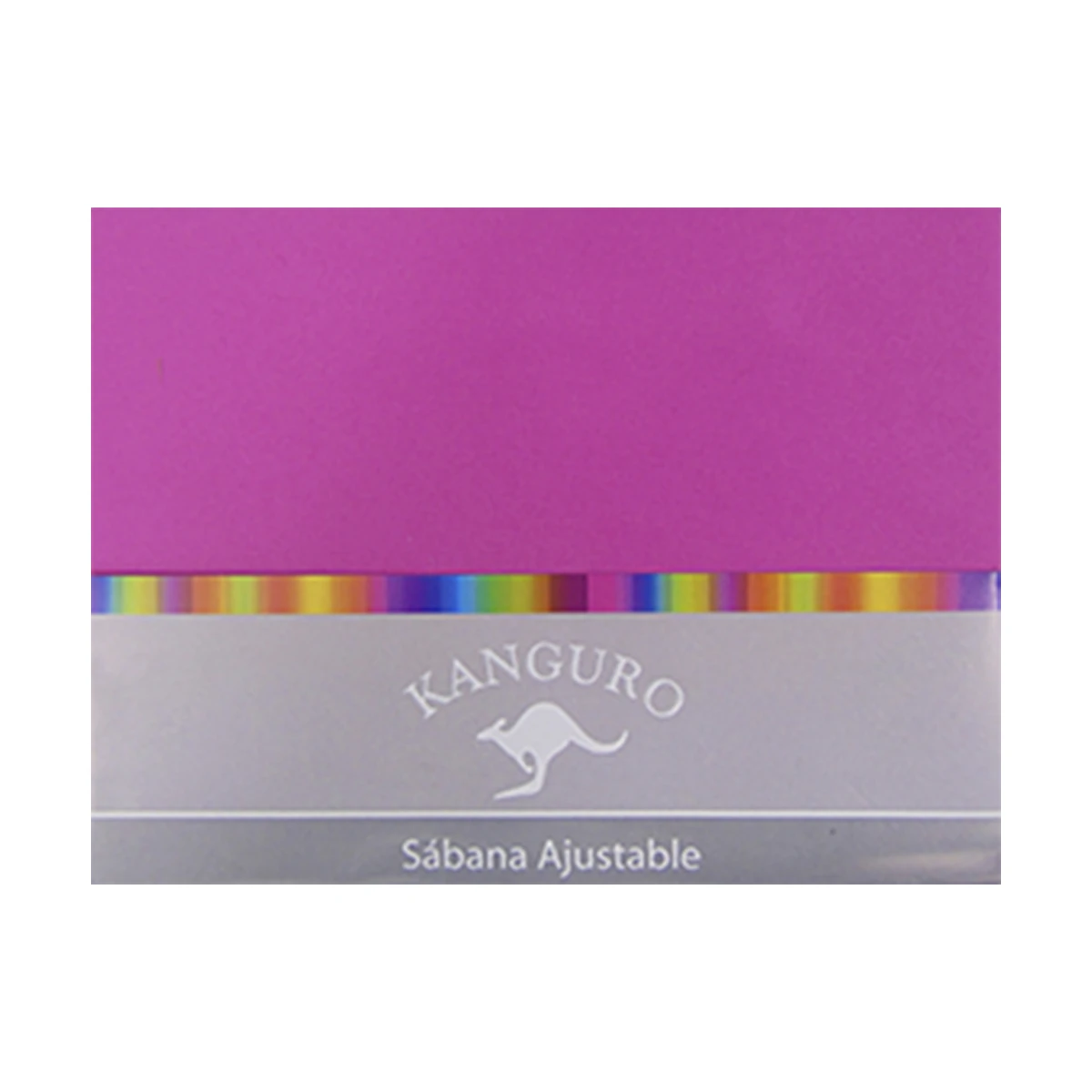 Sábana Ajustable Queen Size Bukara Kanguro 100% Microfibra - FUCSIA 