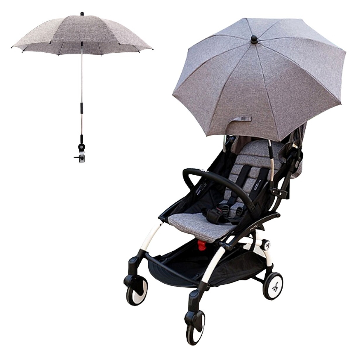 Sombrilla Coche Gris (SOLO VENTA WEB) 