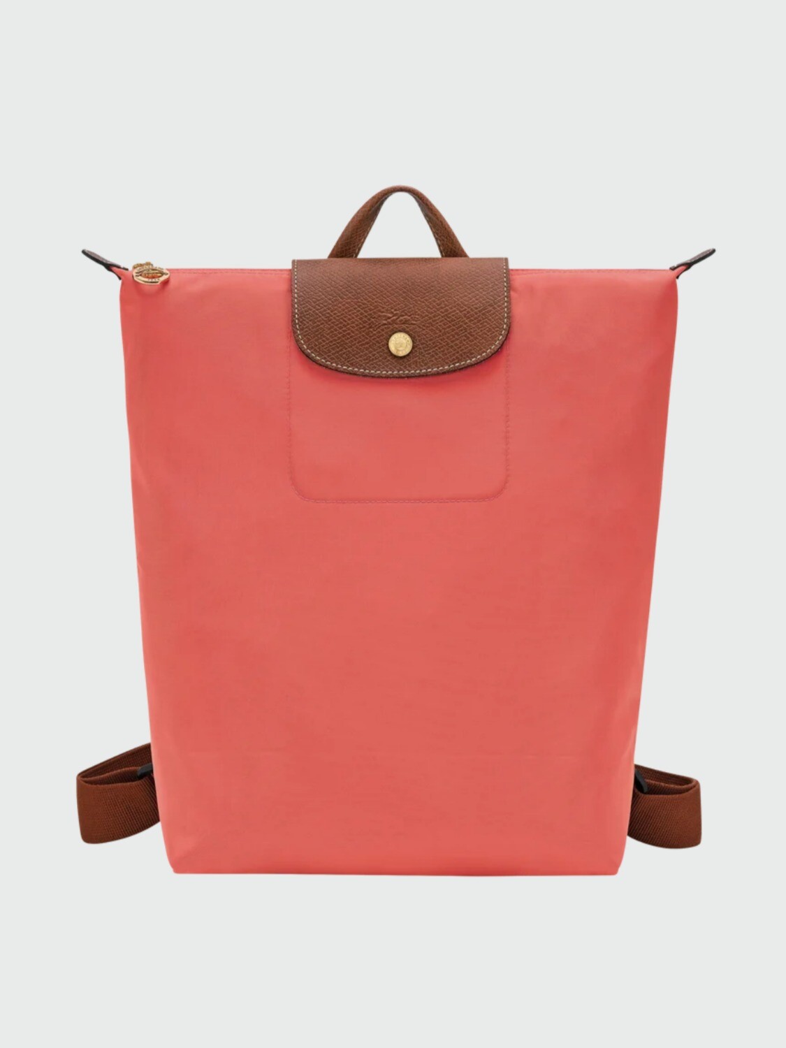 LONGCHAMP - LE PLIAGE ORIGINAL, MOCHILA M Rojo