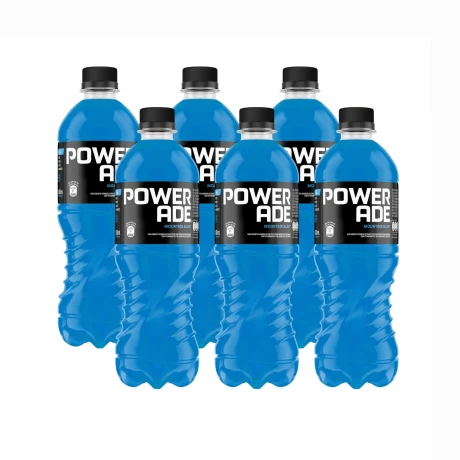Pack X6 Bebidas Isotónicas Powerade Mountain Blast 600ML 001