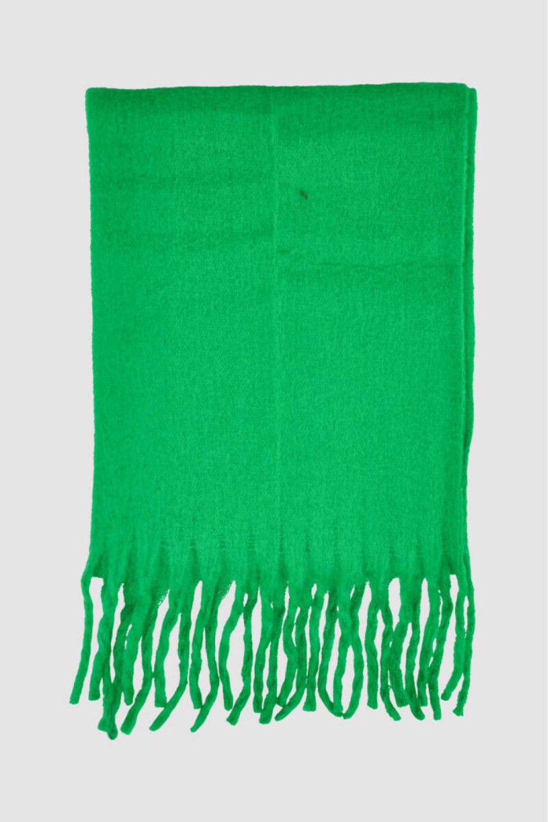 Bufanda volados - Verde benetton 