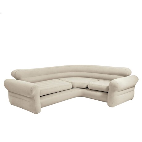 INTEX SILLÓN ESQUINERO INFLABLE 257x203x76 VALVULA 2en1 Intex Sillón Esquinero Inflable 257x203x76 Valvula 2en1