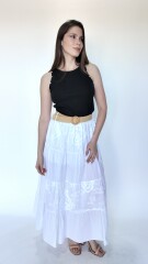 Falda Talion Blanco