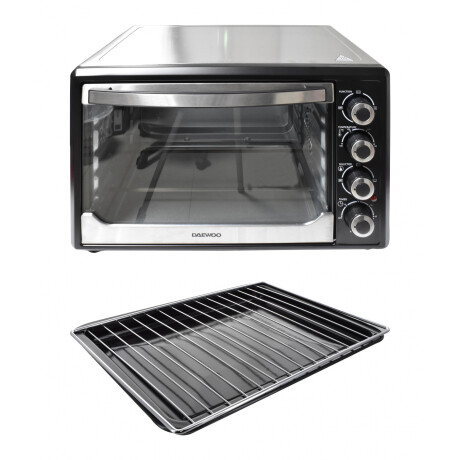HORNO ELECTRICO C/SPIEDO Y GRILL 45LT DAEWOO DOT-1672 — El Clon