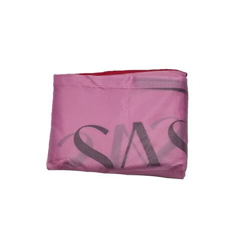 Bolsa plegable reutilizable material poliéster con sobre Bolsa Plegable Reutilizable Material Poliéster Con Sobre