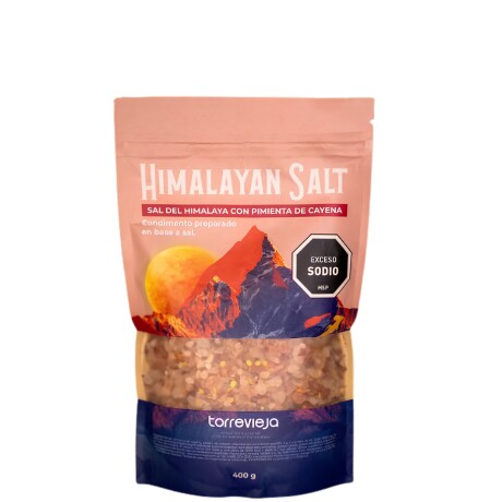 Sal de Himalayan 400g TorreVieja Con Pimineta de Cayena