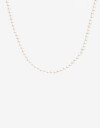 Collares Cortos Perla Collar Con Perlas - Dorado