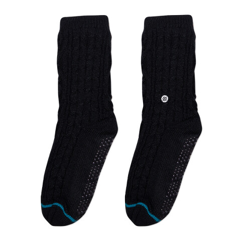 MEDIAS STANCE ROWAN SLIPPER Negro