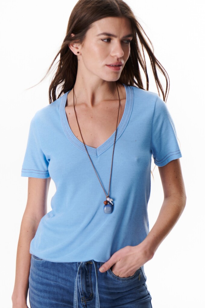 REMERA QUINTO AZUL